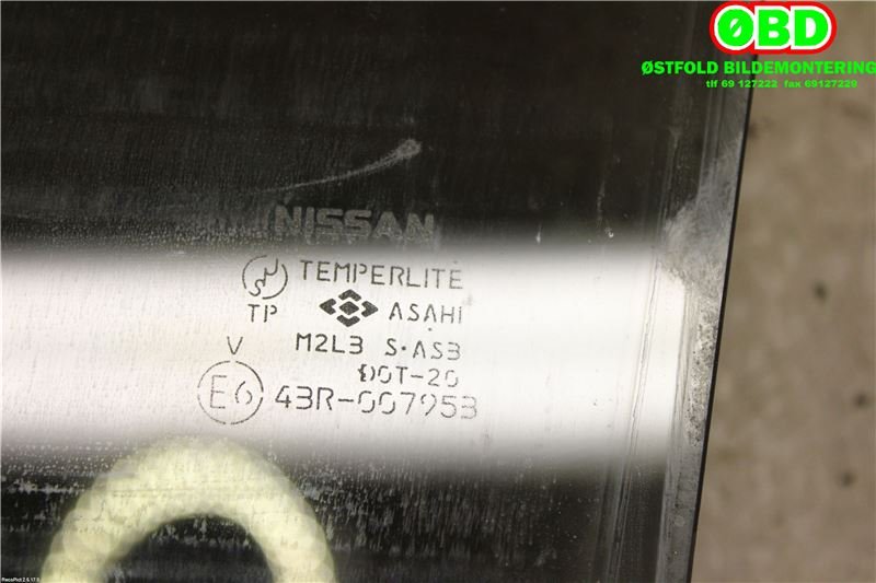 Siderute høyre bak til Nissan X-Trail 2007-2014 (T31) (T31) (NISSAN|82300JG100|82300JG10A|)