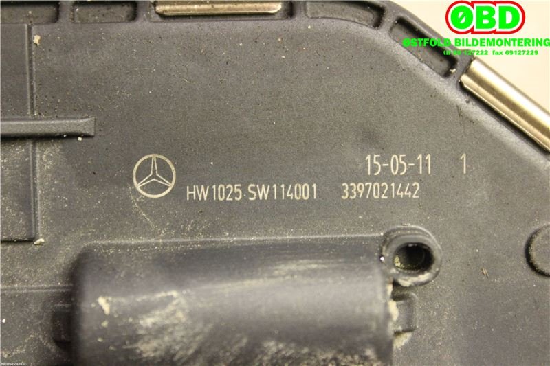 Viskermotor frontrute til Mercedes E-Klasse 2013-2016 (Fase 2) (W212) (W212) (MERCEDES||1397220666)