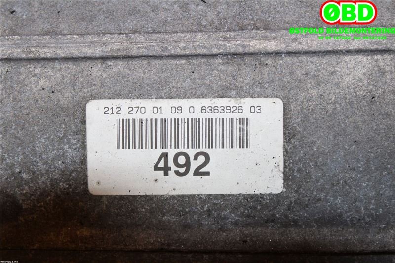 Girkasse automat til Mercedes E-Klasse 2013-2016 (Fase 2) (W212) (W212) (MERCEDES|A 212 270 11 09|722996|)