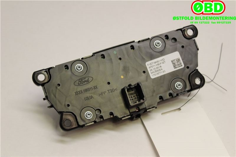 Bilstereo diverse til Ford Focus 2014-2018 (Type III, Fase 2)  (FORD|2024819||F1ET18K811HD)