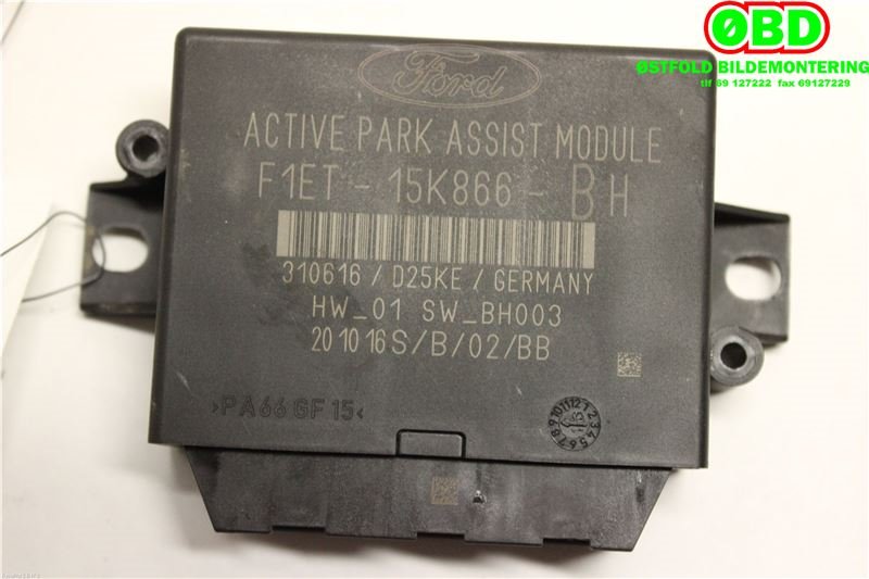 Styreenhet parkering til Ford Focus 2014-2018 (Type III, Fase 2) (FORD|2125320||F1ET15K866BH)