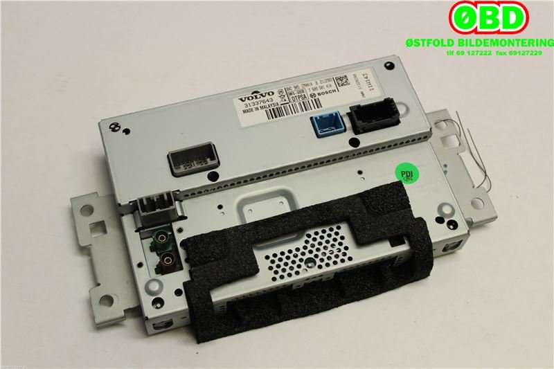 Instrument kjørecomputer til Volvo V60 2010-2013 (Type I, Fase 1) (VOLVO||31337643)