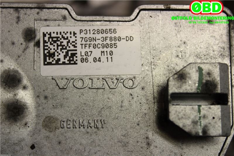 Rattaksel elektrisk servo til Volvo V60 2010-2013 (Type I, Fase 1)  (VOLVO|31429664|)