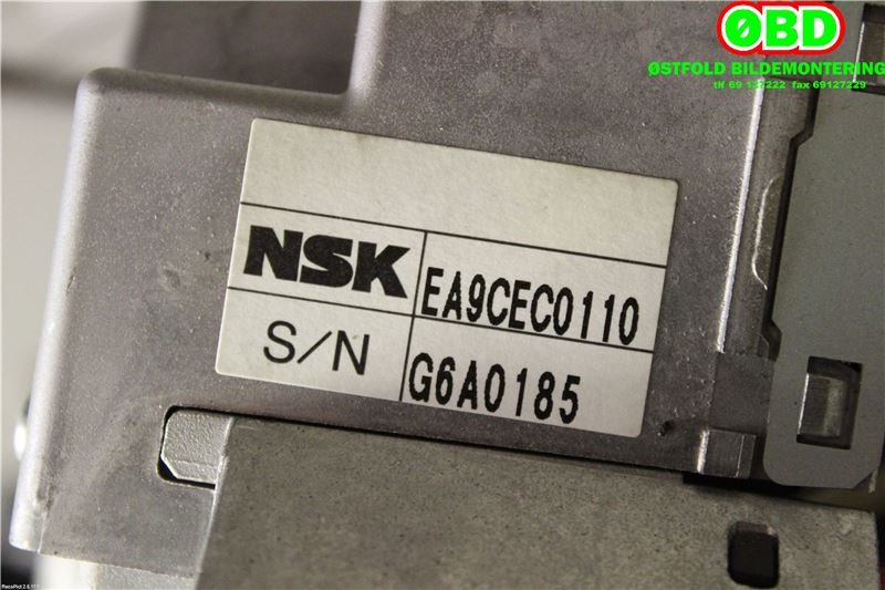 Rattaksel elektrisk servo til Renault Kangoo 2008-2021 (Type II)  (RENAULT|8201514071|)