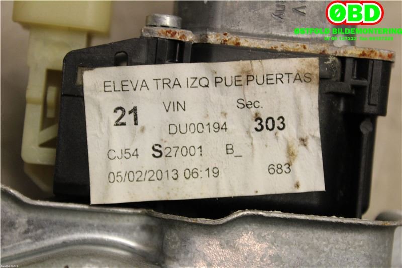 Ruteheis venstre bak til Ford Kuga 2013-2019  (FORD|2138708|)