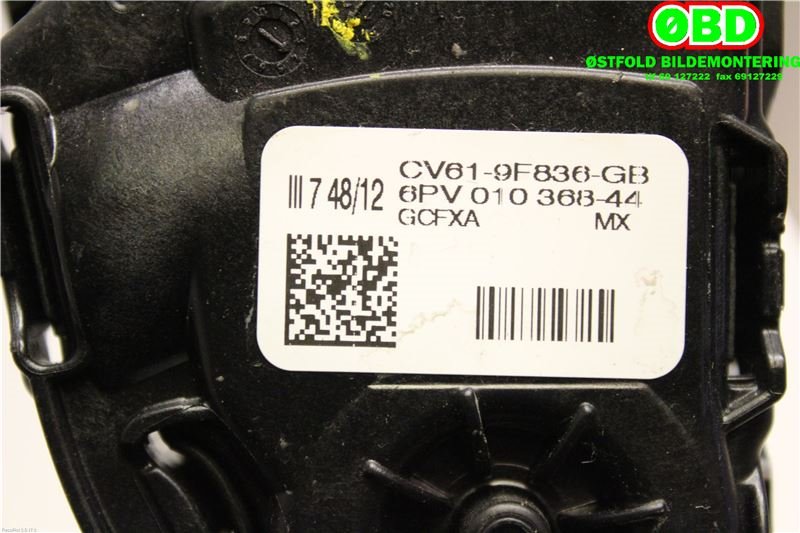 Pedal gass til Ford Kuga 2013-2019  (FORD|1761270||CV619F836GB)