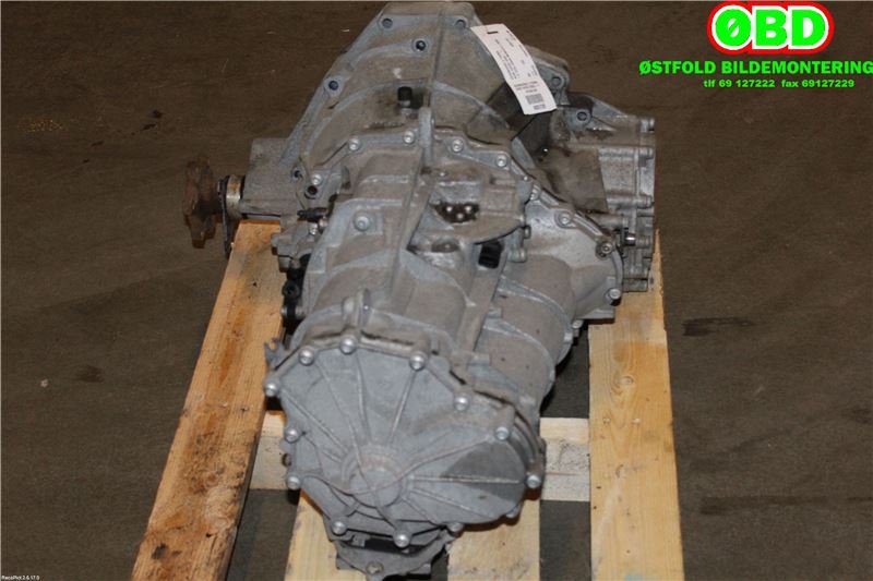 Girkasse manuell 6-trinn til Audi A4 2007-2014 (Type IV) (B8) (B8) (AUDI|0B1 300 027 E|0B1300027EX|)