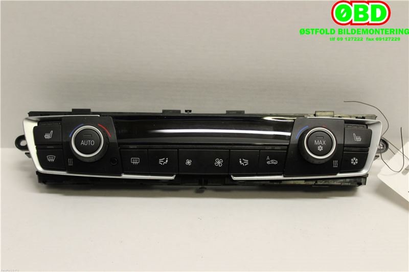 Varmeapparat betjening til BMW 1-Serie 2011-2015 (Fase 1) (F20/F21) (F20/F21) (BMW|64 11 9 287 337||64119261086)
