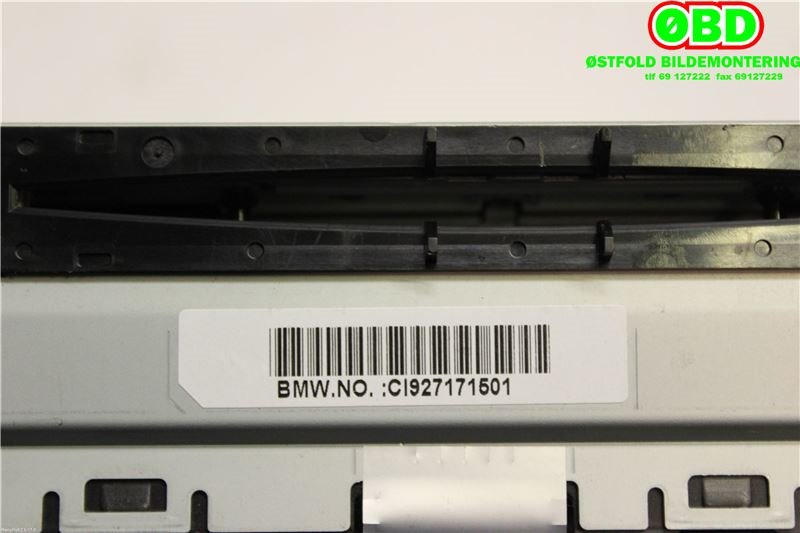 Bilstereo til BMW 1-Serie 2011-2015 (Fase 1) (F20/F21) (F20/F21) (BMW|65129262730||9271715)