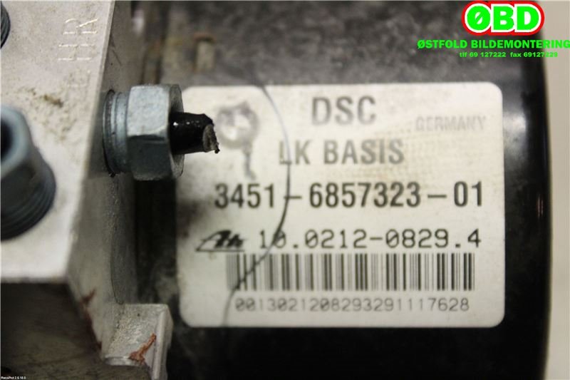 ABS sentral til BMW 1-Serie 2011-2015 (Fase 1) (F20/F21) (F20/F21) (BMW|34 51 2 460 453|)