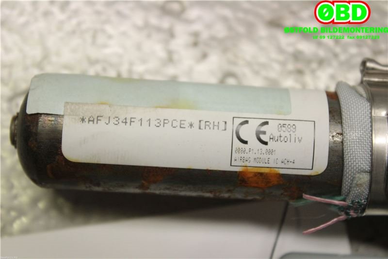 Airbag gardin høyre til Toyota Prius 2009-2016 (Type III) (COMBI) (COMBI) (TOYOTA|6217047020|)