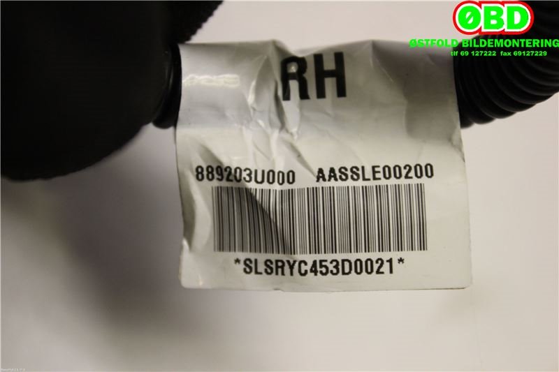 Airbag sidepute høyre til Kia Sportage 2010-2016 (Type III) (KIA||889203U000)