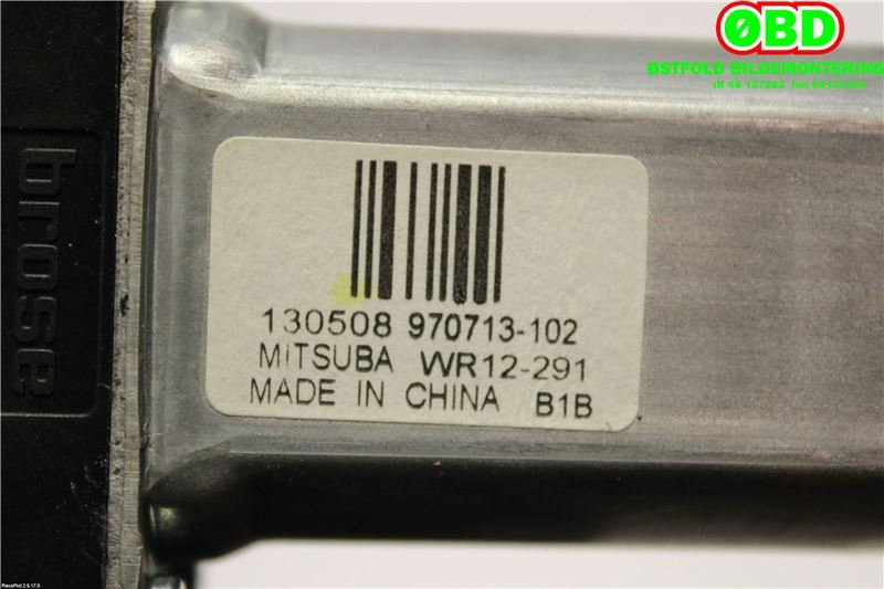 Ruteheis venstre foran til Volvo S80 2014-2016 (Type II, Fase 2)  (VOLVO|30699645||970713102)