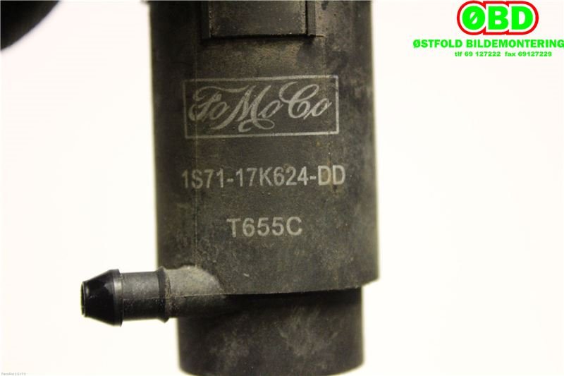 Spylerpumpe bak til Volvo S80 2014-2016 (Type II, Fase 2) (VOLVO|31349235||1S7117K624DD)