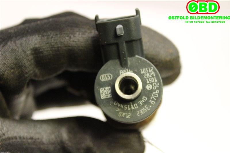 Dyse innsprøyting diesel til Ford Fiesta 2008-2012 (Type VI, Fase 1)  (FORD|1696927|0445110340|)