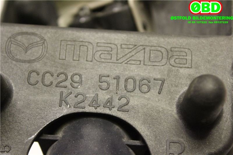 Lyktespylerdyse til Mazda 5 2005-2010 (Type I) (CC2951826|)