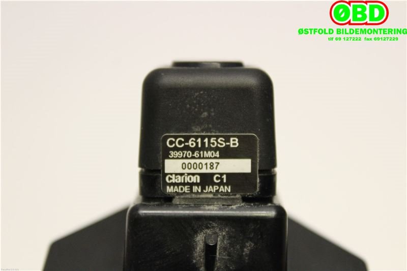 Kamera til Suzuki SX4 S-CROSS 2013-->> (Type II)  (SUZUKI|39970-61M01|39970-61M04)