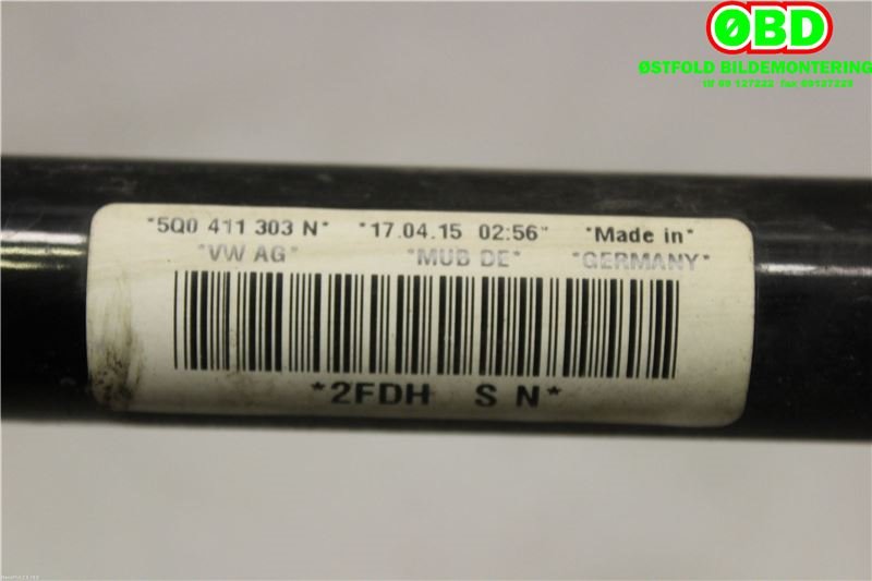 Stabilisatorstag foran til VW e-Golf 2014-2017 (Fase 1)  (VOLKSWAGEN|5Q0 411 303 N|5Q0 411 303 R|5Q0411303N)
