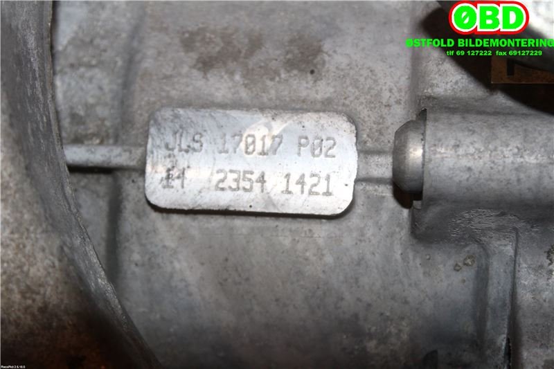 Girkasse manuell 6-trinn til VW Golf V, Combi 2003-2008 (VOLKSWAGEN|02Q 300 012 F|JLS|)