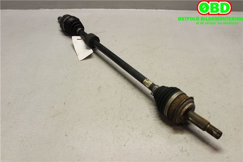 Drivaksel høyre foran til Toyota Yaris 2012-2014 (Type III, Fase 1)  (TOYOTA|434100D341|)