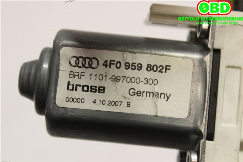 Ruteheis høyre bak til Audi A6 2008-2011 (Type III, Fase 2) (C6) (C6) (AUDI|4F0 959 802 F||4F0959802F)