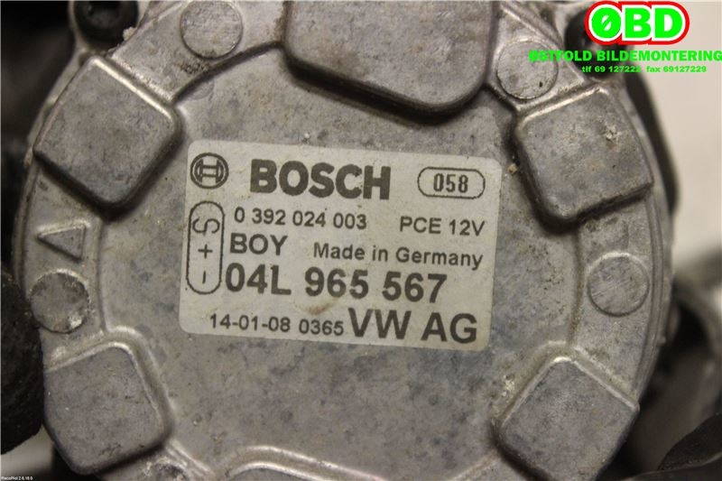Sirkulasjonspumpe til VW E-Up 2013-2019  (VOLKSWAGEN|04L 965 567||04L965567)