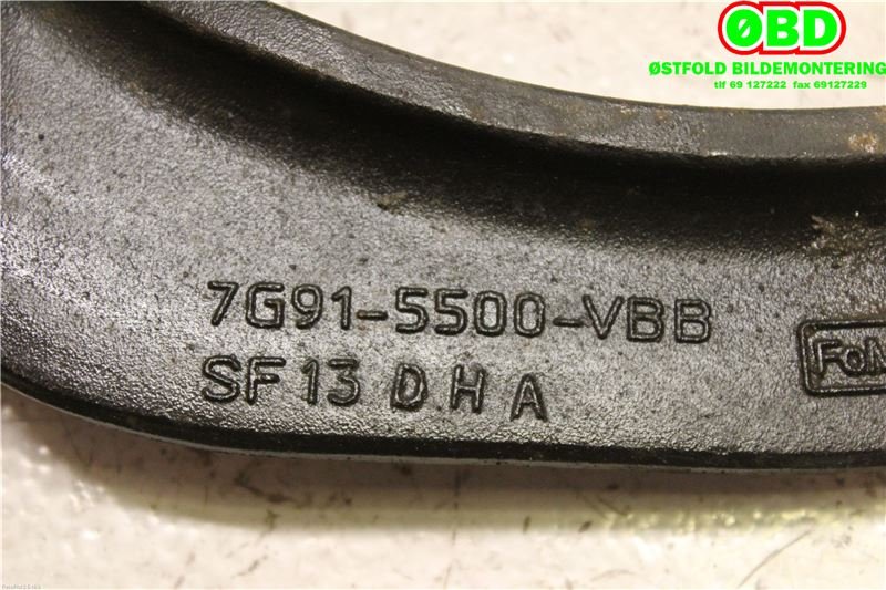 Bærebru høyre bak til Volvo XC60 2008-2013 (Type I, Fase 1)  (VOLVO|31406749||7G915500VBB)