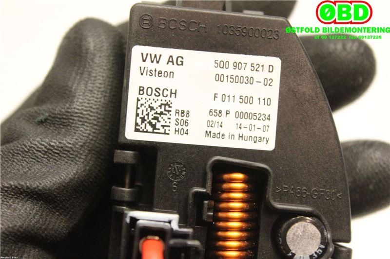 Varmeapparat motstand til VW E-Up 2013-2019  (VOLKSWAGEN|5Q0 907 521 C|5WA 907 521|5Q0907521D)