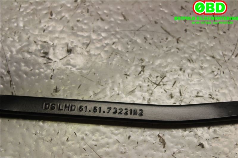 Viskerarmer frontrute til BMW i3 2013-2022  (BMW|61 61 7 322 164|61 61 7 322 162|)