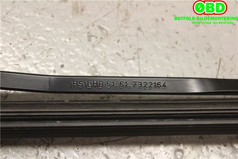 Viskerarmer frontrute til BMW i3 2013-2022  (BMW|61 61 7 322 164|61 61 7 322 162|)