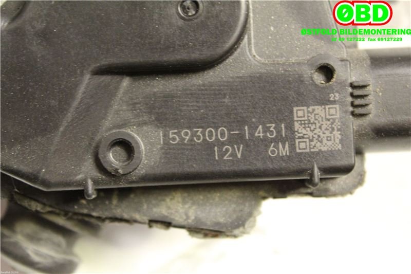 Viskermotor frontrute til Mazda 6 2010-2013 (Type II, Fase 2)  (MAZDA|GS1D67340|1593001431|)