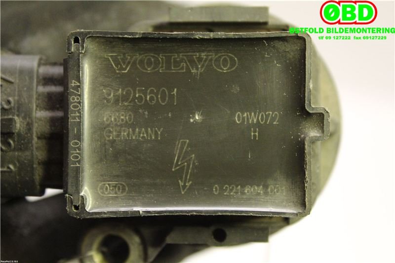 Coil elektronisk til Volvo S60 2000-2004 (Type I, Fase 1)  (VOLVO|30713416|0221604001|9125601)