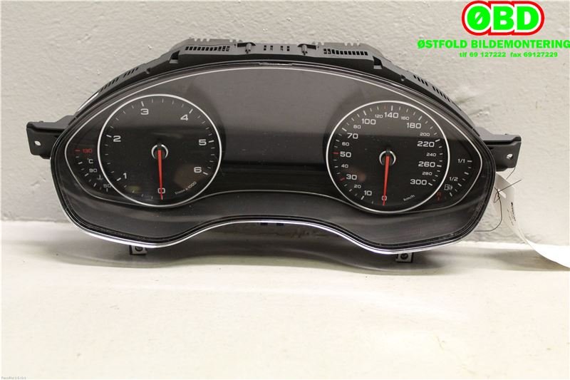 Instrumentpanel til Audi A6, 2011-2014 (Type IV, Fase 1) (C7) (C7) (AUDI|4G8 920 931 EX)