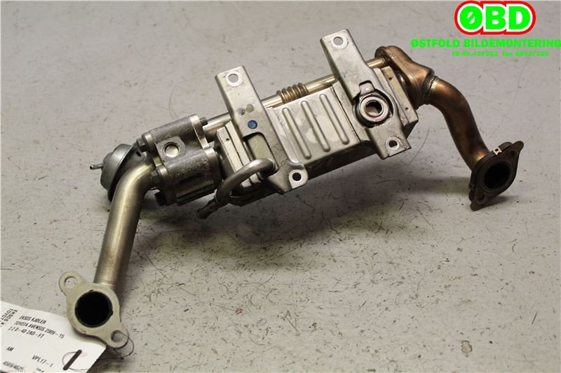 EGR-kjøler til Toyota Avensis 2009-2015 (Type III, Fase 1) (TOYOTA|256010R020|)