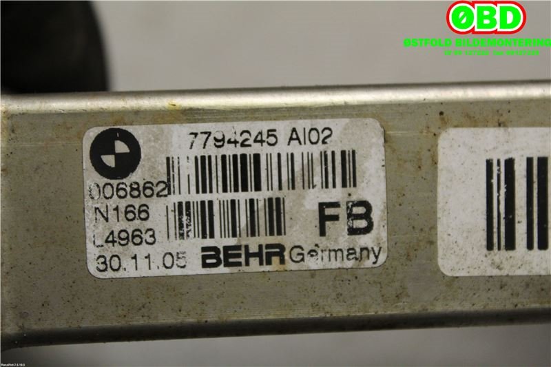 EGR-kjøler til BMW X5 2007-2013 (E70) (E70) (|7794245)