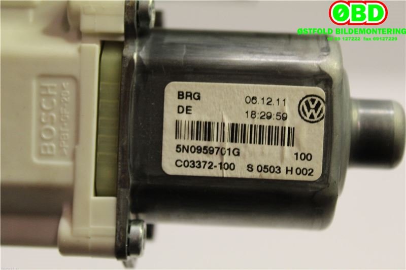 Ruteheis venstre foran til VW Tiguan 2011-2016 (Type I, Fase 2)  (VOLKSWAGEN|5N0 959 701 J||5N0959701G)