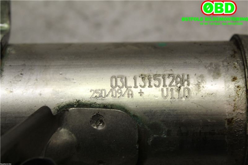 EGR-kjøler til Audi A4 2007-2014 (Type IV) (B8) (B8) (AUDI|03L 131 512 AH||03L131512AH)