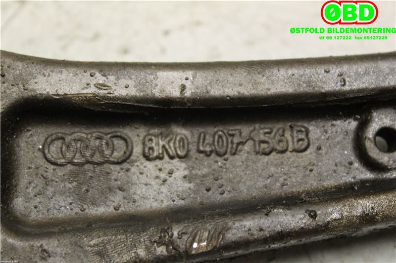 Bærebru høyre foran nedre til Audi A4 2007-2014 (Type IV) (B8) (B8) (AUDI|8K0 407 152 D||8K0407156B)
