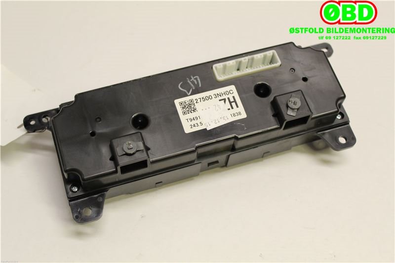 Varmeapparat betjening til Nissan Leaf 2011-2017 (Type I)  (NISSAN|275003NH0C|)