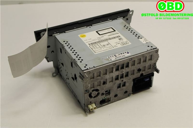 Bilstereo til Audi A4 2007-2014 (Type IV) (B8) (B8) (AUDI|8T1 057 186 P|8T1 035 186 PX|8T1035186P)
