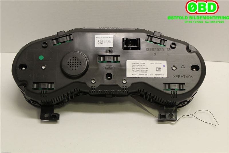 Instrumentpanel til Ford Focus 2011-2014 (Type III, Fase 1)  (FORD|5580301||BM5T10849BCD)