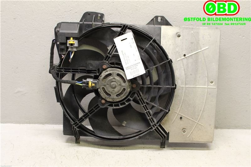 Kjølevifte til Peugeot 207 2006-2012  (Peugeot|1253H5|9801666680|)