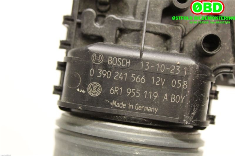 Viskermotor frontrute til VW E-Up 2013-2019  (VOLKSWAGEN||0390241566|6R1955119A)