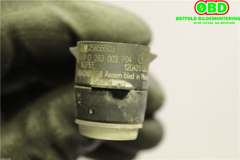 Parkeringssensor foran til Opel Ampera 2012-2014 (Type I)  (OPEL|93191445|12 35 281|25855503)