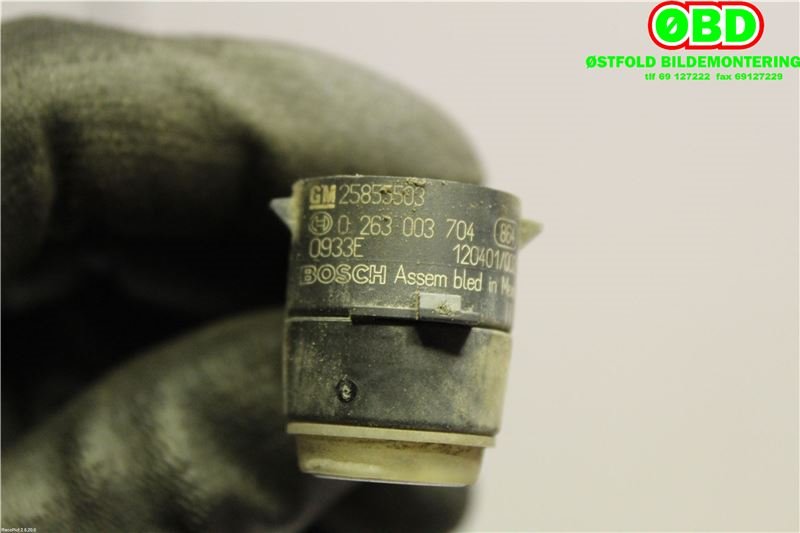 Parkeringssensor bak til Opel Ampera 2012-2014 (Type I)  (OPEL|93191445|12 35 281|25855503)