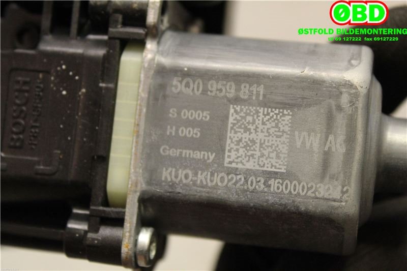 Ruteheis venstre bak til VW Golf VII 2012-2017 (Fase 1)  (VOLKSWAGEN GOLF|5G4 839 461 C||5G4839461C)
