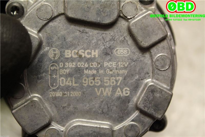 Sirkulasjonspumpe til VW Golf VII 2012-2017 (Fase 1)  (VOLKSWAGEN GOLF|04L 965 567||04L965567)