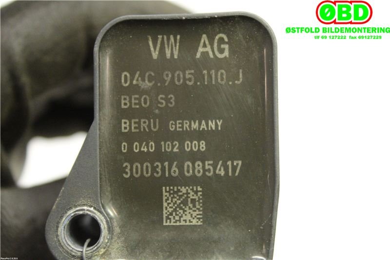Coil elektronisk til VW Golf VII 2012-2017 (Fase 1)  (VOLKSWAGEN GOLF|04C 905 110 J|04C 905 110 L|04C905110J)