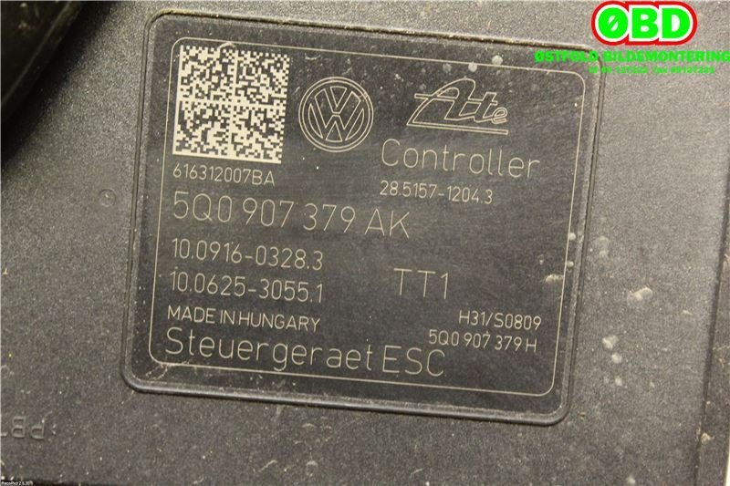 ABS sentral til VW Golf VII 2012-2017 (Fase 1) (VOLKSWAGEN GOLF|5Q0 614 517 AL||5Q0614517AL)