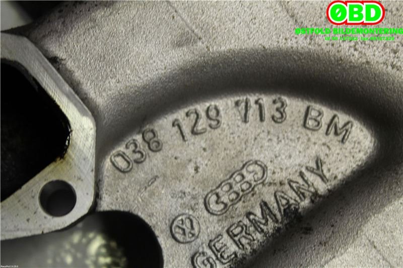 Manifold innsug til Audi A4 2004-2008 (Type III) (B7) (B7) (AUDI|038129713BM|)